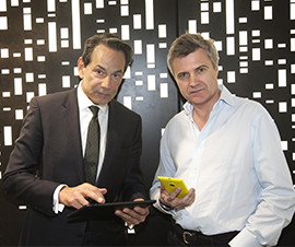 Photo of Daniel Morel, Non-executive chairman and Mark Read, Chief executive officer, Wunderman