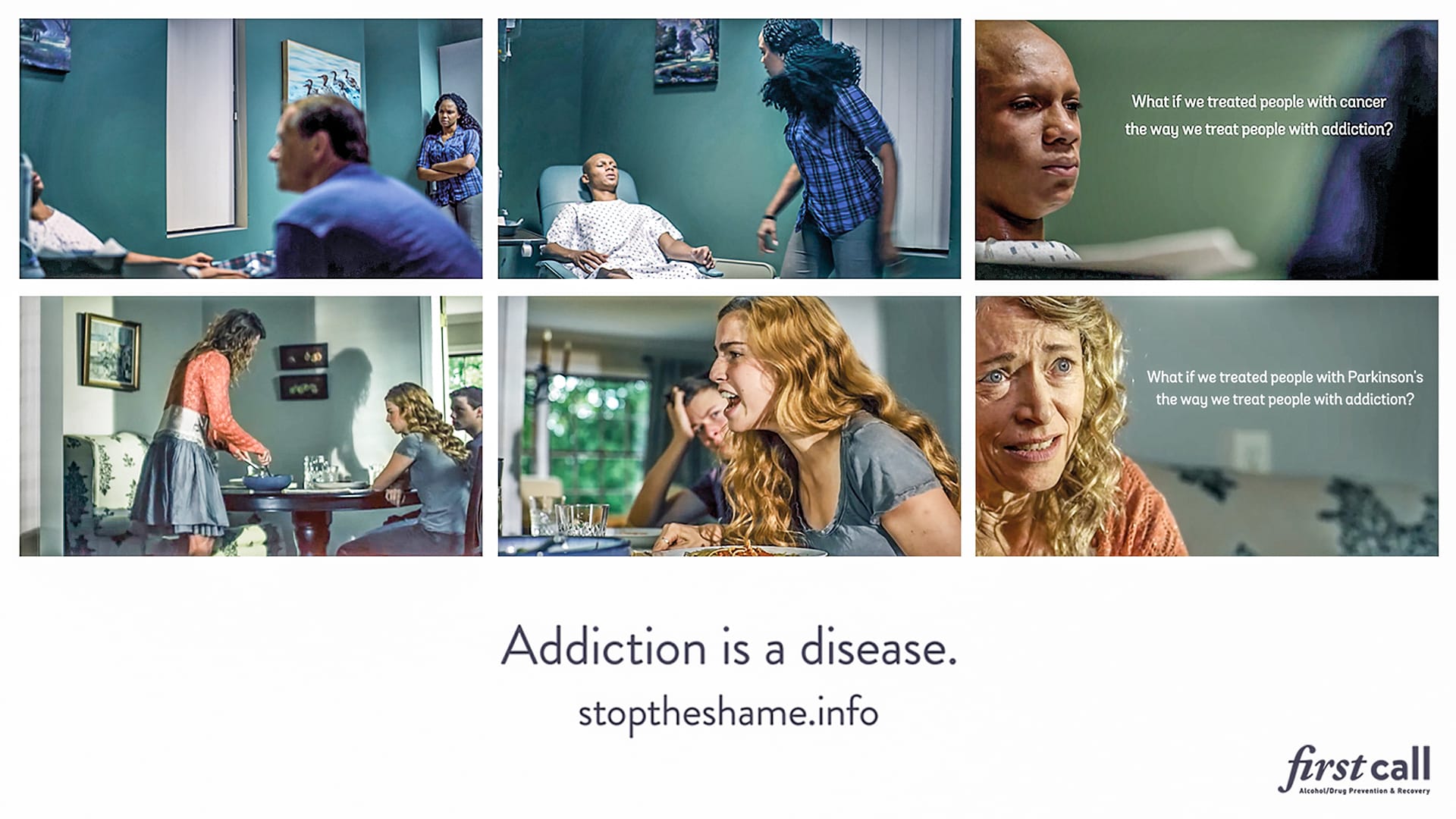 Addiction is a disease poster