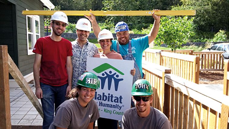 Building homes for families in need