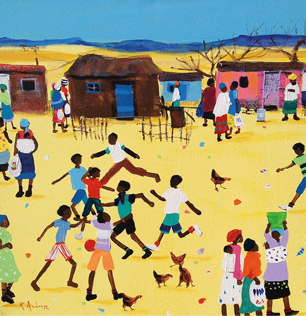 Saturday Soccer by Katharine Ambrose, South Africa