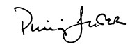 Signature of Philip Lader Chairman