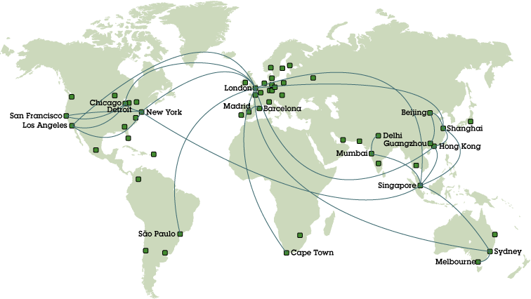 Worldwide videoconferencing network 