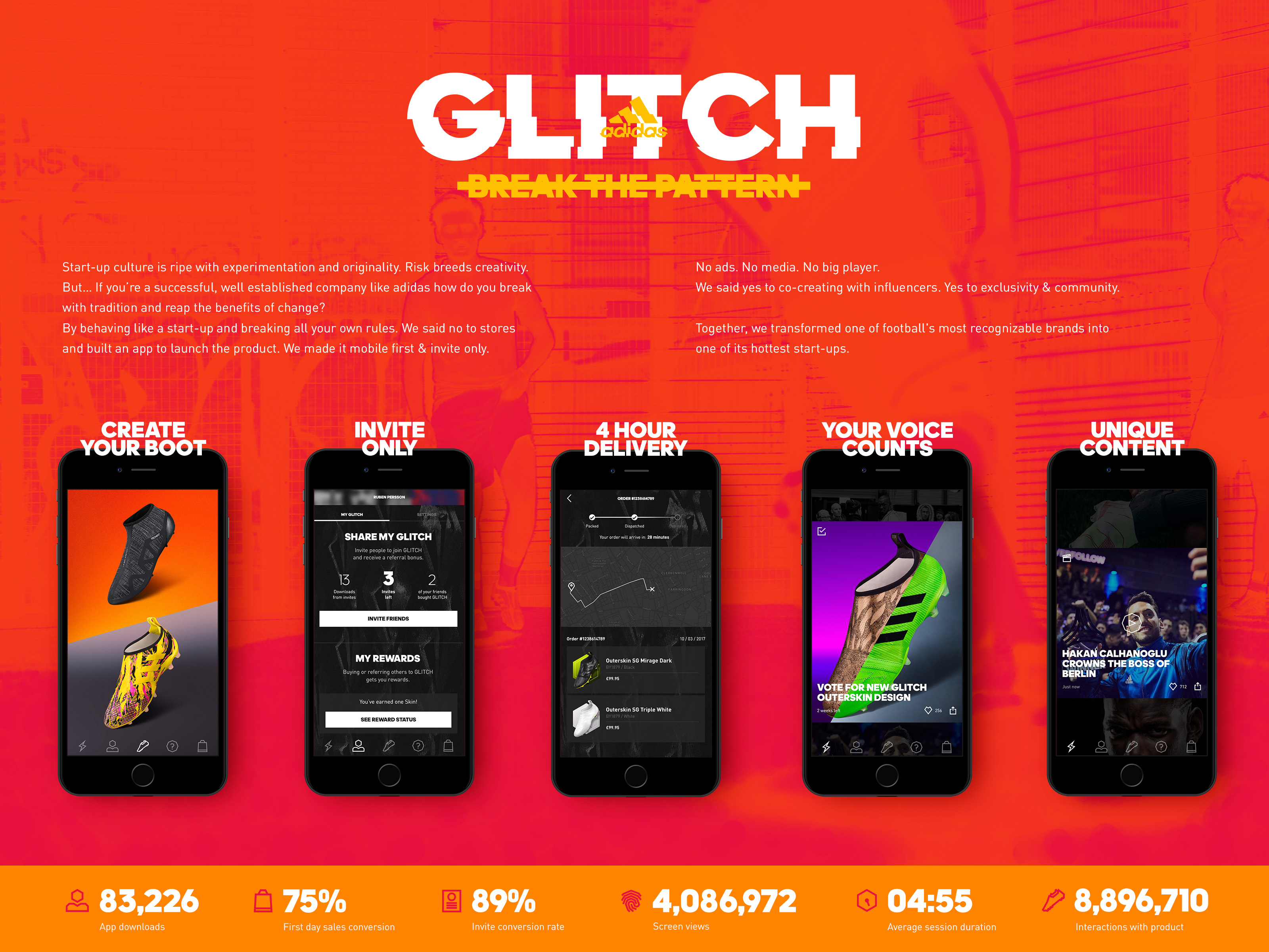 adidas glitch app