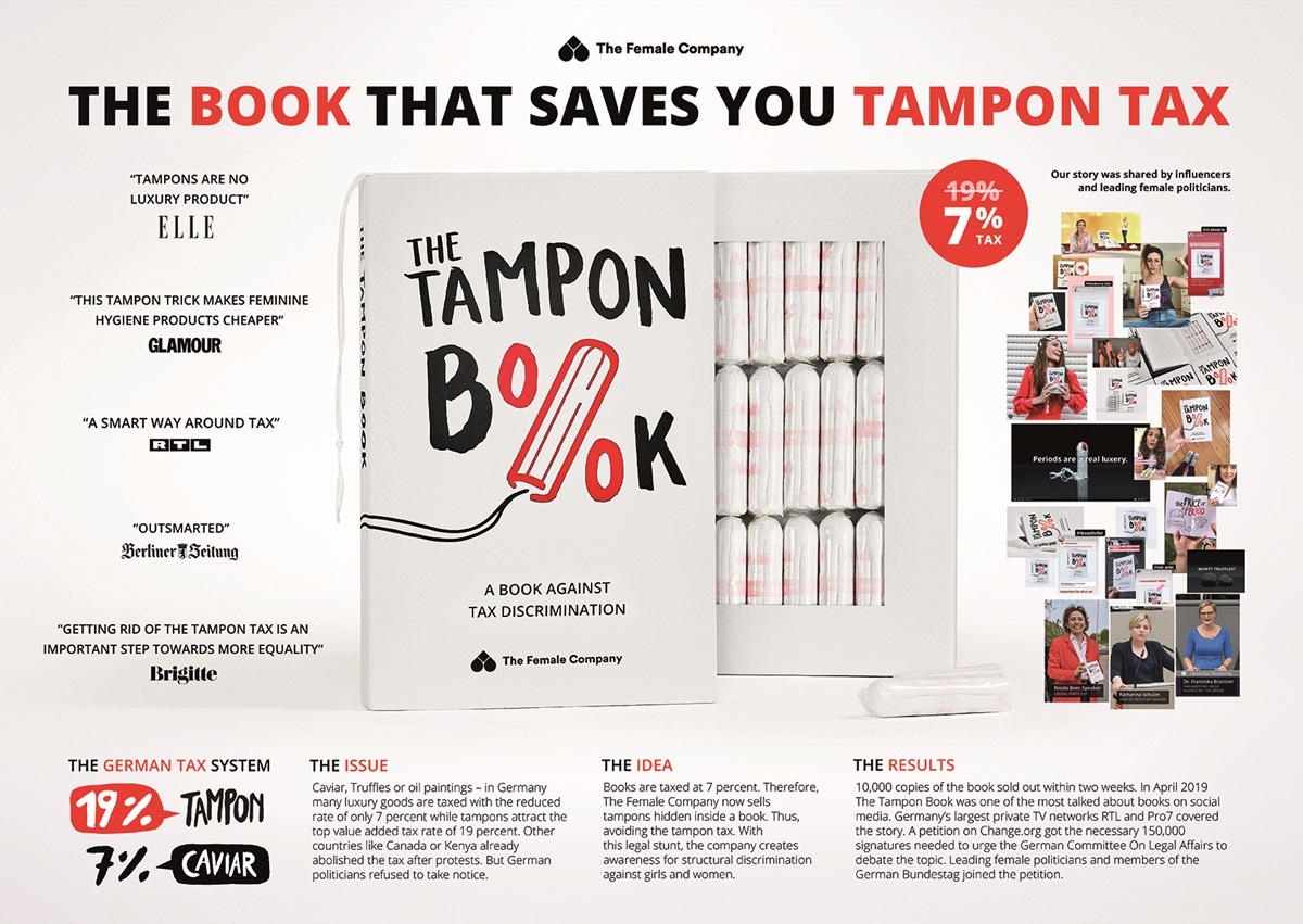 tampon book case study
